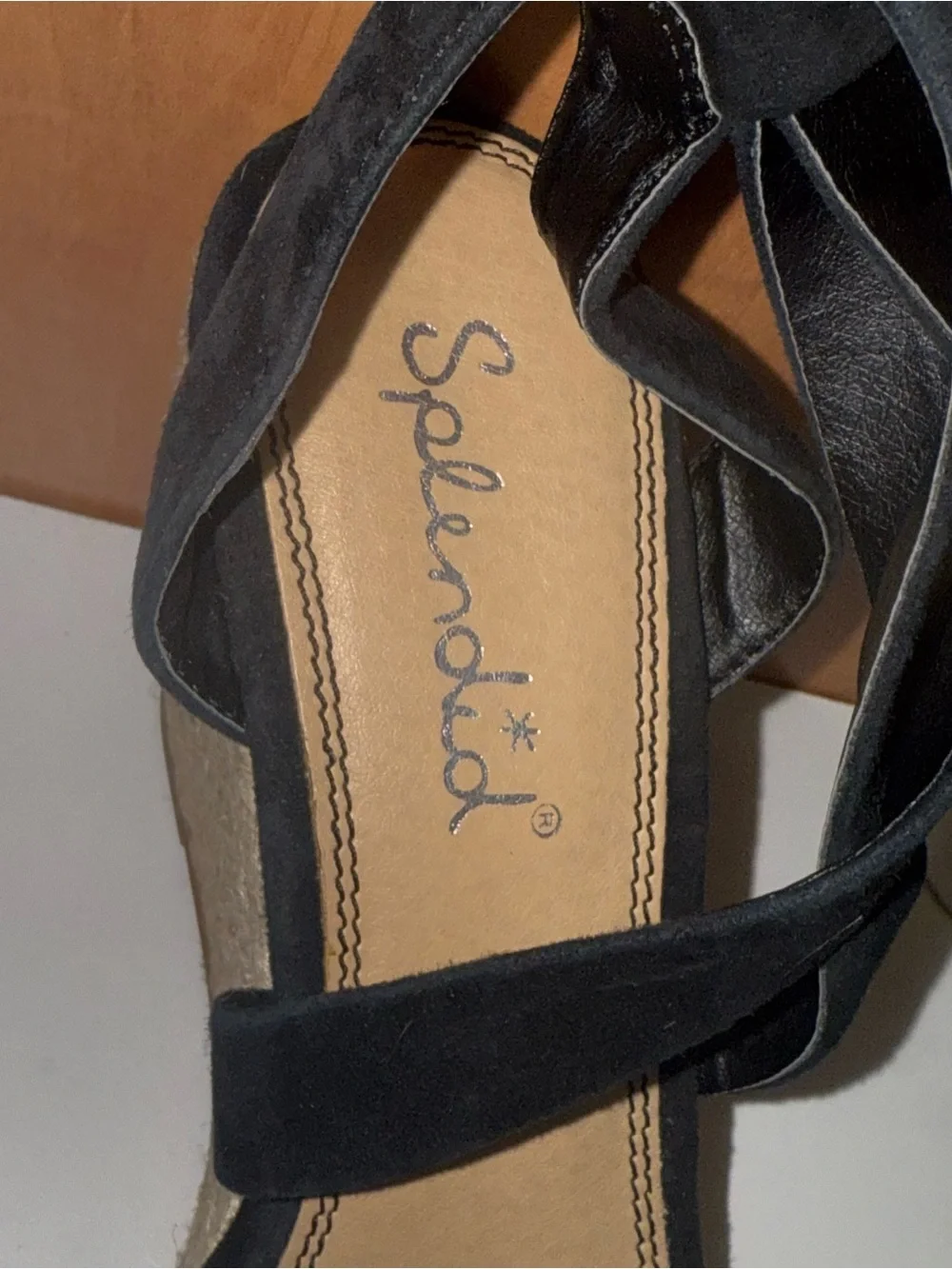 Splendid strappy suede